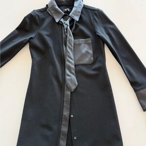 Maeve Black Mini Dress